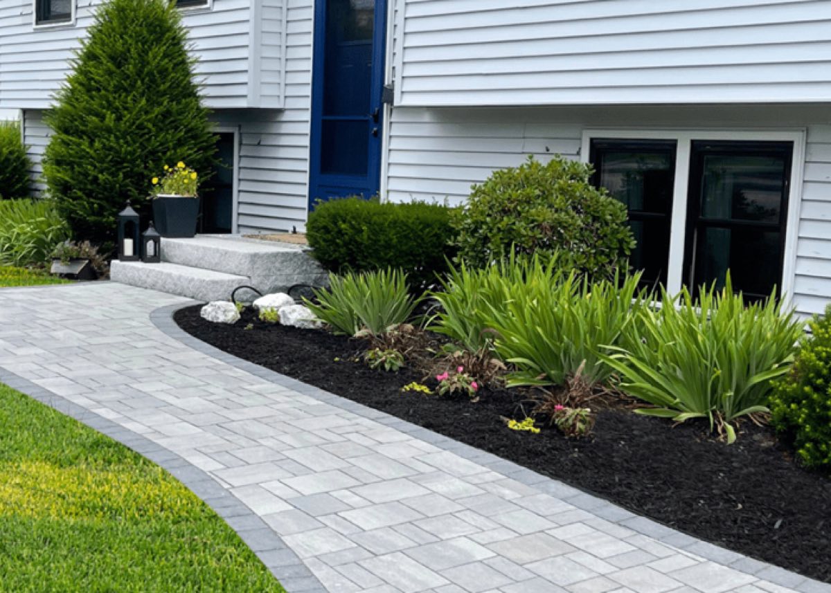 Paver walkway